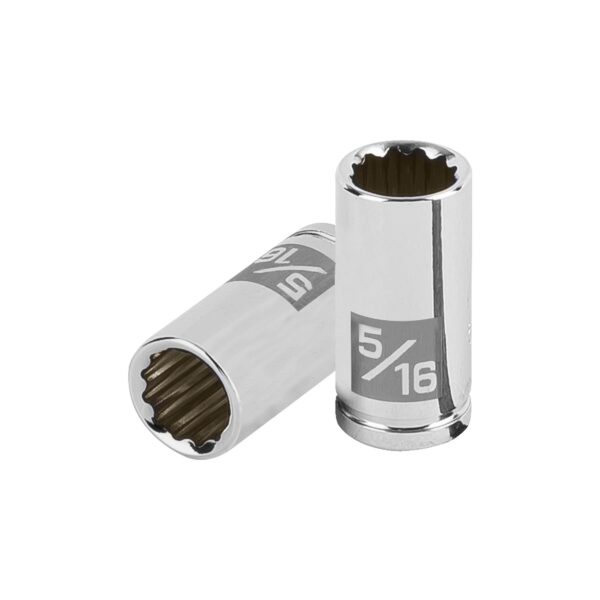 D-1410-B-Dado de 5/16', 12 puntas, cuadro 1/4', Truper