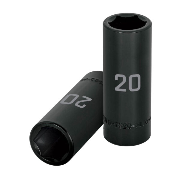 D-7322-ML-Dado largo impacto de 22 mm, 6 puntas, cuadro 1/2', Truper