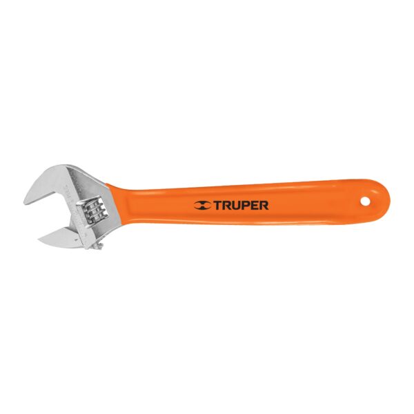 PET-15X-PET-15X-Llave ajustable (perico) 15' cromada mango de PVC, Truper