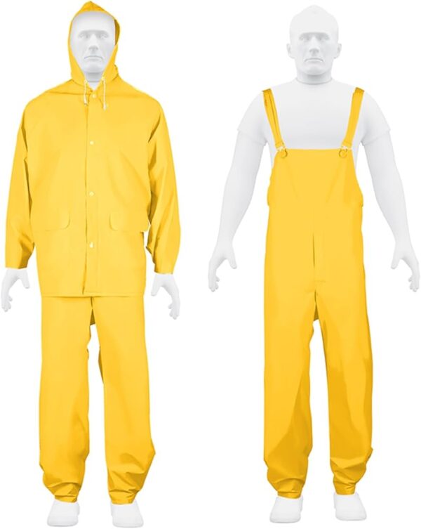 TRA-PRO-XL-X-Conjunto impermeable triple capa, talla XG, Truper Expert