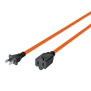 Extensión eléctrica uso rudo 10 m 2x16 AWG para 1 clavija
