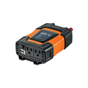 Inversor de corriente de 200 W con puertos USB, Truper