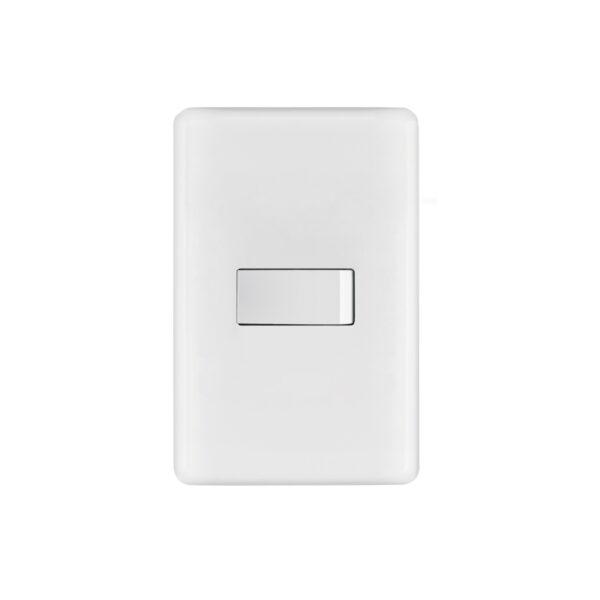 Placa armada con 1 interruptor sencillo, Volteck Basic